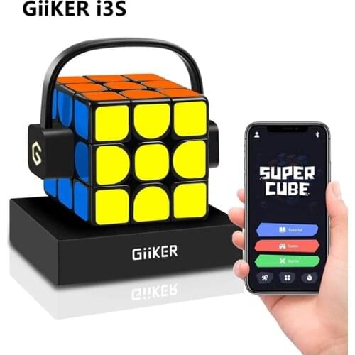 [Update Version ] Original Giiker i3s AI Intelligent Super Cube Smart Magic Magnetic Bluetooth APP Sync Puzzle Toys