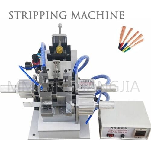 Pneumatic Double-Layer Wire Stripping Machine Multi-Function Multi-Core Wire Stripping Machine Equipment