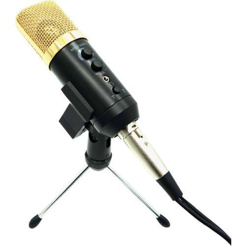 TGETH MK-F400TL / MK-F500TL Studio Microphone USB Condenser Sound Recording Add Stand Free Driver For Mobile Phone Computer