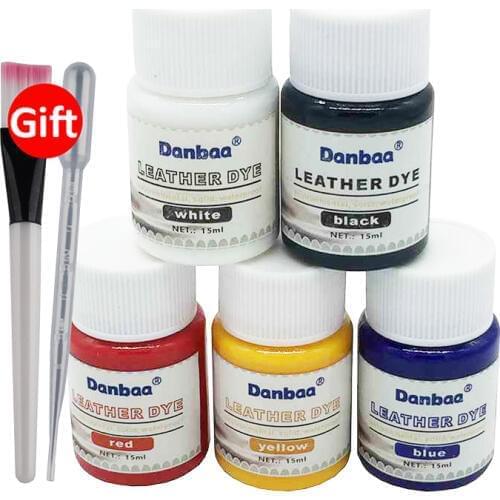 30ml customized universal for PU Genuine liquid leather repair kit car seat Steering wheel leather paint