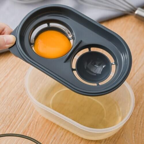 Egg White Yolk Separator Household Egg Divider Kitchen Cooking Egg Tool Filter Egg Separator Cooking Gadgets Kitchen Accessories