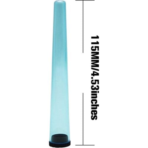 115MM King Size Cone Holder Air Tight Portable Hard Plastic Tube Rolling Cig Joint Tube E7