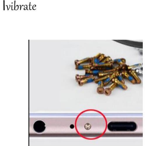 2PCS For HuaWei Honor 5 X Buttom Dock Screws Housing Screw nail tack For HuaWei Honor 5X Mobile Phones