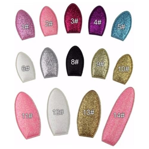 20 pairs / lot ,Glitter bunny Ears For Girls Unicorn Horn DIY accessories Headband Kids Birthday Party Kids