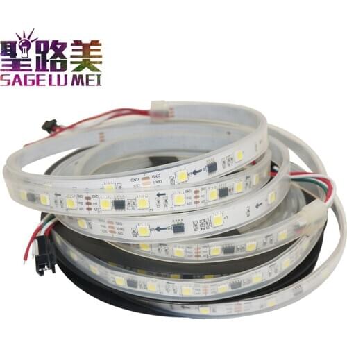 5m/rolls 150 /300leds DC12V ws2811 led strips white /warm white single color 5050 SMD addressable Digital 1 ic control 3 leds