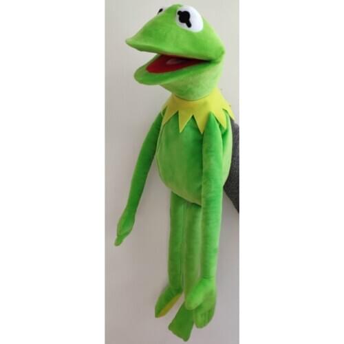 60cm Kermit Frog Plush Toy Sesame Street Frogs Stuffed Doll Cartoon Soft Stuffed Toys Animal Plush Toys Gifts For Kids