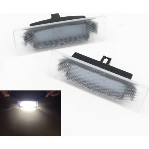 Car Lights For Kia Optima 06-14 Optima Hybrid 11-12 K2/K3/K5 Cadenza Premium 2014 LED Number License Plate Lamp Light