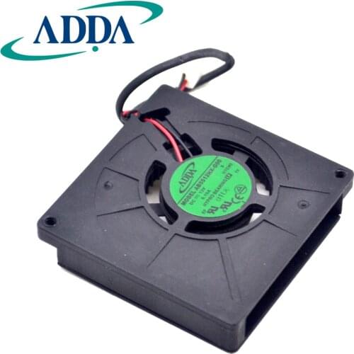 For ADDA AB5512HX-G00 12V 0.19A 50mm 2 wire cooling fan adda