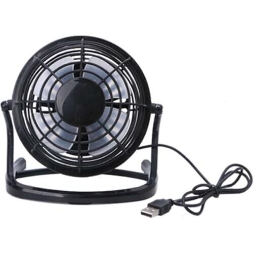 2021 New Mini Portable Super Mute Plastic USB Fan Desk Cooling Laptop Notebook PC Cooler