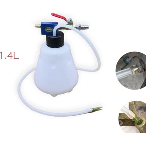 New arrival!1.4L / 1LAuto Car Brake Fluid Oil Change Replacement Tool Pump Oil Bleeder Empty Exchange Drained Kit Equipment Tool