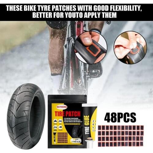 Eelhoe Tire Patch Universal Car Tire Patch Tyre Puncture Repair Wired Plug Patch Car Motorcycle Truc High Strength Durability