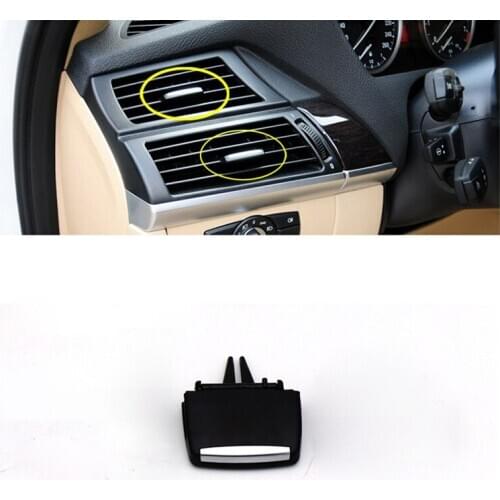For BMW X5 X6 E70 E71 Air conditioning vent toggle piece outlet card pad clip repair bag wind direction adjustment plectrum knob