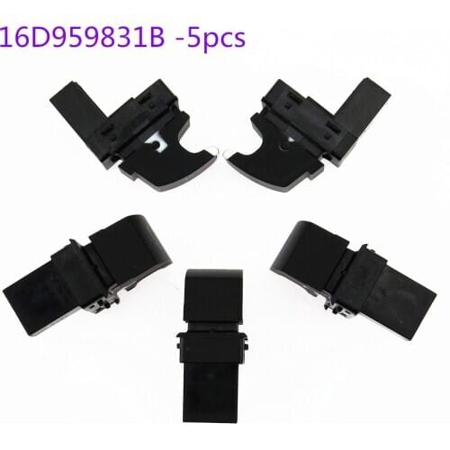 SCJYRXS 5Pcs Chrome Boot Tailgate Trunk Lid Release Switch Adjust Button 16D959831B For MK6 2011-201316D 959 831B 16D 959 831 B