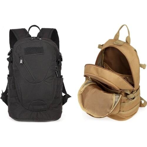 Tactical Backpack 20L Riding Pack Nylon Wear-Resistant Waterproof Outdoor Travel Bag for Exercise Camping Outdoor Travel Hiking