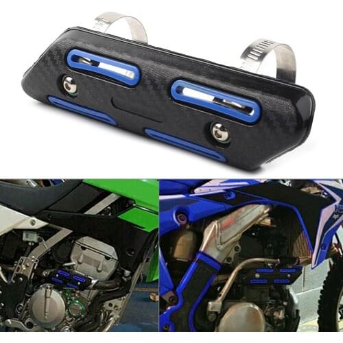 Motorcycle Exhaust Muffler Pipe Protection Heat Shield Cover Guard Universal For ECX Honda CRF 230 Dirt bike Motocross