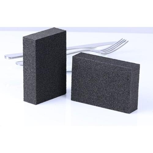 1/4pcs Descaling Clean Rub Pot Kitchen Tool Sponge Magic Removing Rust Cleaning Cotton Sponge Eraser Kitchen Gadgets Accessories