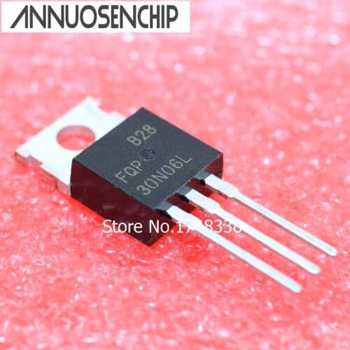 10PCS FQP30N06 TO220 FQP30N06L TO-220 30N06