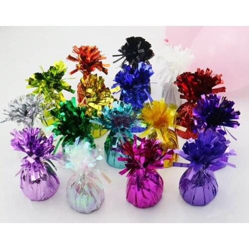 110g gravity block Helium balloon Heavy pendants balloon weights Wedding decorations Event party supplies wholesale 7pcs/lot