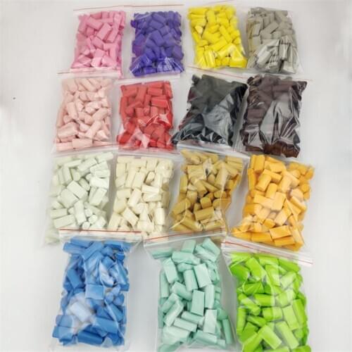 70pcs EVA Slime DIY Drink Accessories Toy Sponge Strip Slime Foam Beads Supplies Filler Decoration Gift Toy For Kids Adult