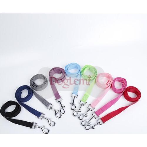 9 color 2CM*120CM comfortable Pet Cat Dog lead Leashes for for Dogs harnesses Direct Factory