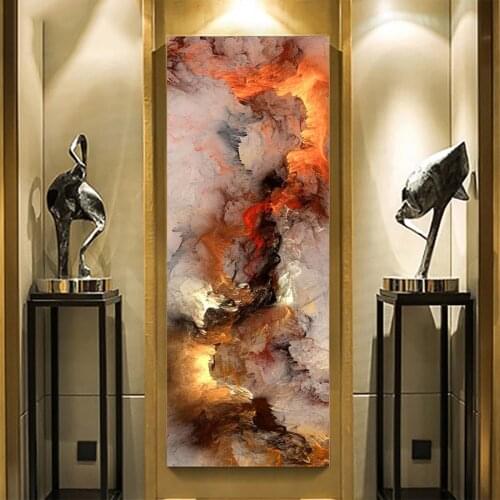 5D DIY Diamond Embroidery Abstract Art, Colorful Clouds Full Kits Needlework Diamond Painting Cross Stitch Decor For Home