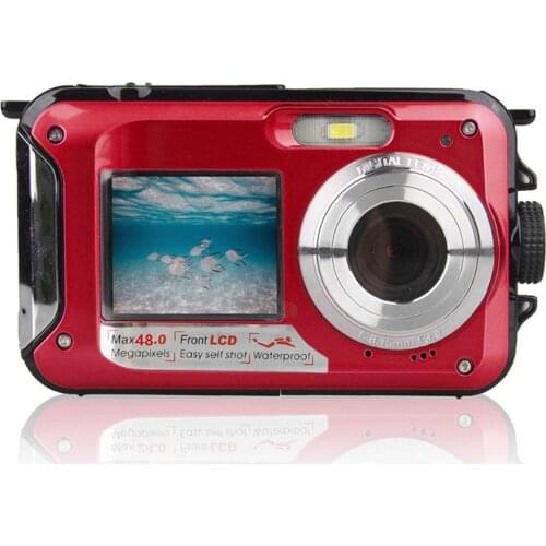 48 million pixel dual-screen underwater waterproof high-definition digital camera point-and-shoot digital camera vlog camera