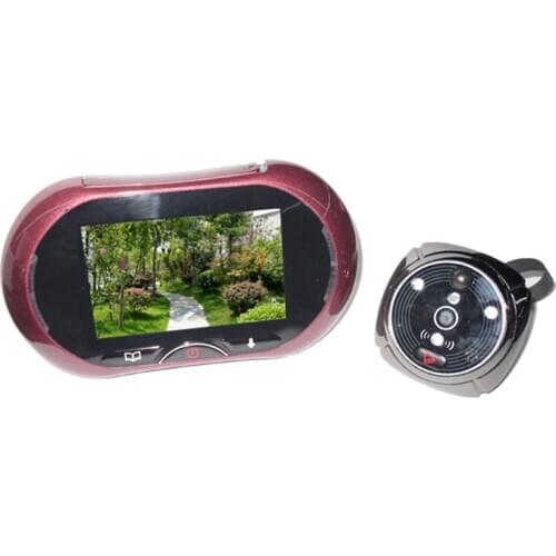 3.5" LCD Door Peephole Camera Viewer Photo and motion detection Video Recording Door Camera viewer peephole video doorbell video