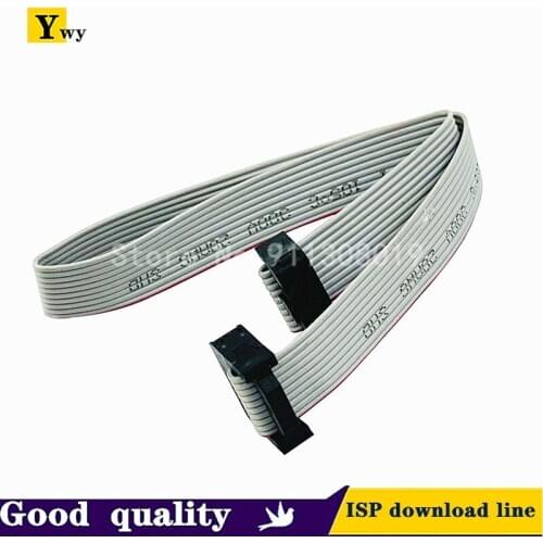 2pcs/lot ISP download cable FC10P connection cable 30cm