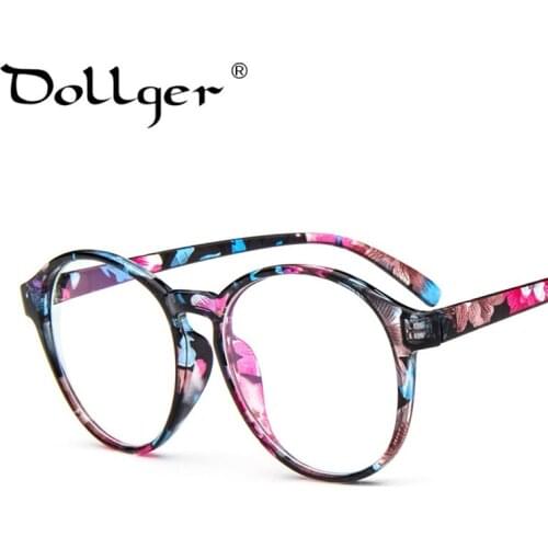 Dollger Classic Eyeglasses Frame MEN Metal Round Glasses Women oculos de grau femininos Can Customize the myopic lens s1018