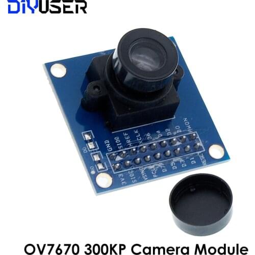 OV7670 camera module Supports VGA CIF auto exposure control display active size 640X480
