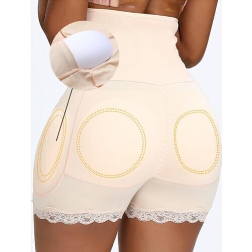 New Slimming Waist Body Shaper Tummy Buttock Shapewear Butt Lifter Enhancer Fake ASS Butt Padded Panties Hip Lift Underwear