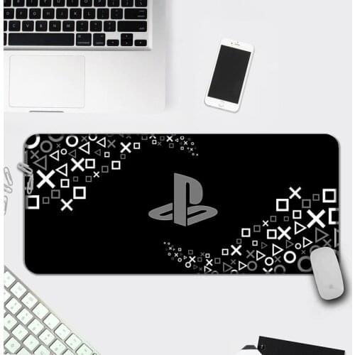 Office Mice Gamer Soft Mouse Pad Computer Gaming Mousepad Anti-slip with Locking Edge Dedicated Playstation Gaming Mouse Mat
