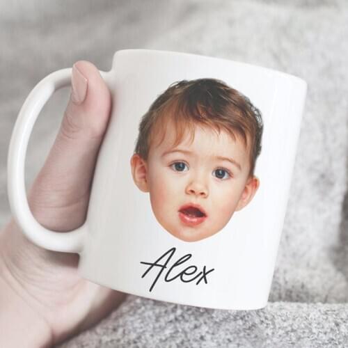 Custom photo and text mug,Personalized photo mug,face mug,custom photo mug,custom birthday gift, morning custom mug