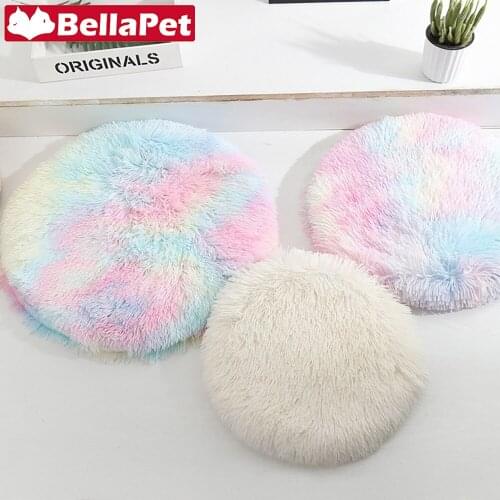 Luxury Cat Bed Mats Soft Dog Beds for Cats Accessories Cute Cat Cushion Bed House Kitten Pet Supplies Cotton Dog Beds for Puppy