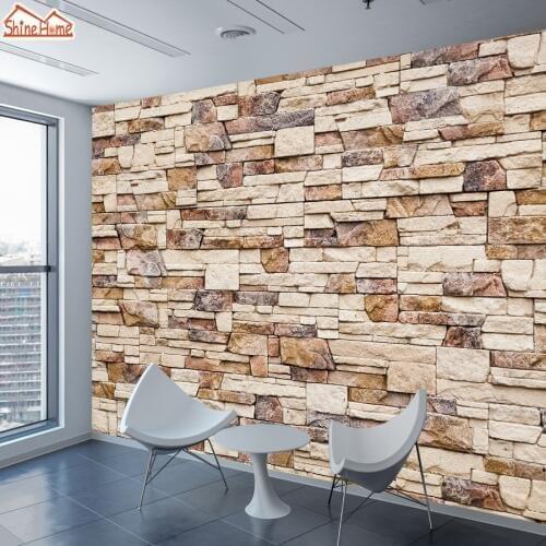 Modern Brick 3d Wallpaper Mural Wallpapers for Living Room Self Adhesive Walls Murals Rolls Cafe Wall Paper Papers Home Decor