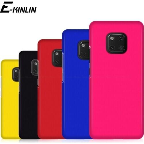 Ultra Thin Slim Matte Hard PC Plastic Phone Case For HuaWei Mate 40 30E 30 RS 20 X 5G P40 P30 Pro Lite E Plus Frosted Back Cover