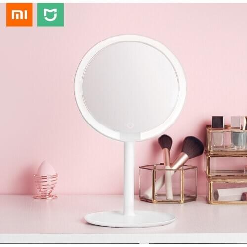 Xiaomi Mijia Makeup Led Mirror Dimmable 2000mAh HD Silver Plated Mirror