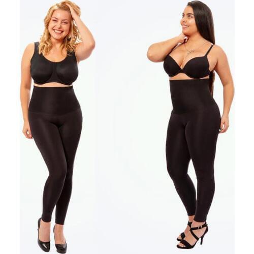Seamless Women Plus Size High Waist Shaping Black Leggings for Women Fitness Push Up Leggings Stretch Pants Leggins Mujer 2019