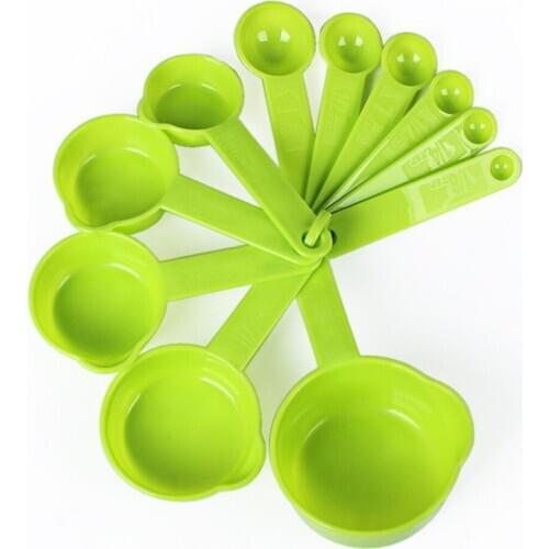 11PCS Kitchen Measuring Spoons Teaspoon Coffee Sugar Scoop Cake Baking Flour Measuring Cups Kitchen Tools Set