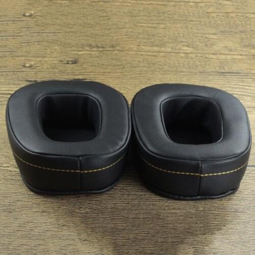 YYDS 2PCS Protein Leather Earpad Ear Cushion Cover for denon AH-D600 AH-D7100 Headset