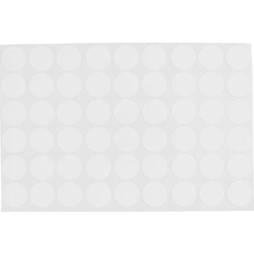 ABKM Hot Wardrobe Cupboard Self-adhesive Screw Covers Caps Stickers Self-adhesive screw covers 54 in 1 White