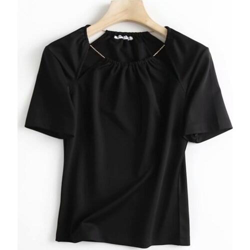 Женские черные рубашки Bobcemygaqa China At AliExpress