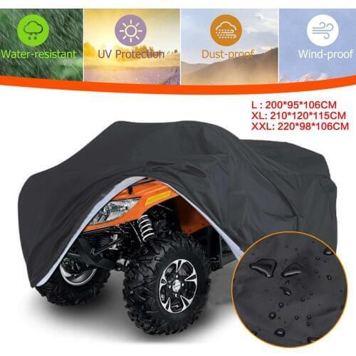 Oxford Cloth Rain Proof Dust Anti-UV Beach Quad Bike ATV Cover Lawn Tractor Mower Cover Sofa Table Chair Garden Furniture Cover
