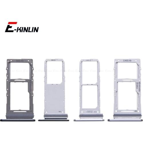 Sim Micro SD Card Socket Holder Slot Tray Reader For Samsung Galaxy Note 10 Plus 5G N970 N975 N976 Adapter Container Connector