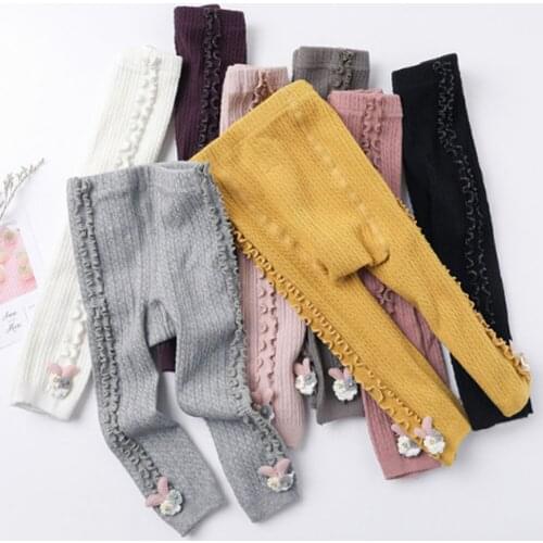 Baby Girl Tights Period Double Needle Lace Stocking Girl Pantyhose Todder Tights Infant Child Render Pantyhose collant fille