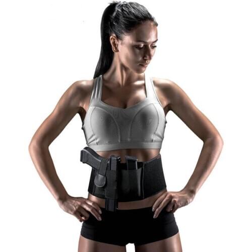Ultimate Belly Band Holster for Concealed Carry Gun Pistols Revolvers Bodyguard