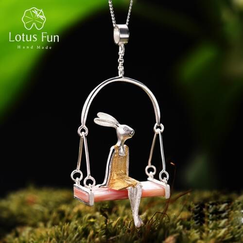 Lotus Fun Silver Pendants