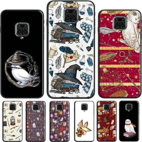 Cartoon Owl Collage Case For Xiaomi Redmi Note 8 9 Pro Note 9S 8T 9 9C 9A 9T Cover For Redmi Note 10 Pro Shell