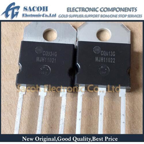 Free Shipping 10Pairs MJH11021G MJH11021 + MJH11022G MJH11022 TO-218 DARLINGTON COMPLEMENTARY SILICON POWER TRANSISTORS