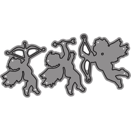 Cutting Dies Fly Archery Angel Baby Boys To Decoration For DIY Scrapbooking Embossing Album Paper Cards Dies 2021 New